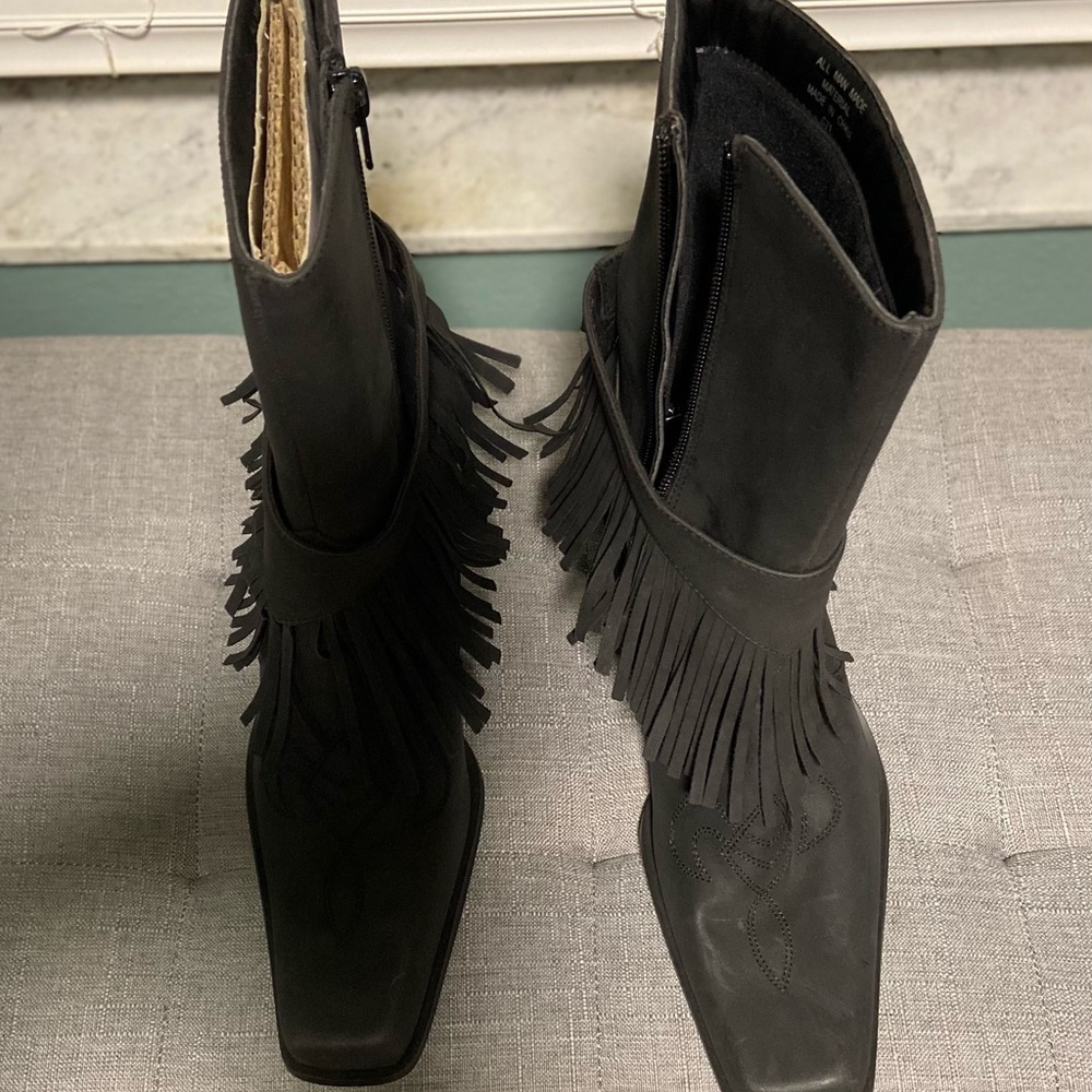 New York Transit Western Booties - Picture 3 of 15